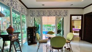 The dining area