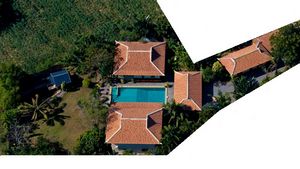 The estate from above