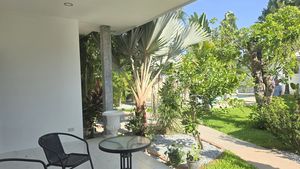 The guest-houses terrace
