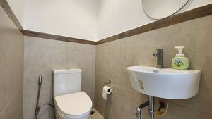 The guest-toilet