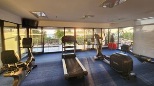 The gym with a view