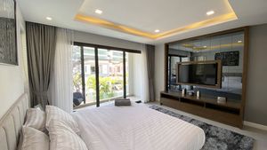 The master-bedroom