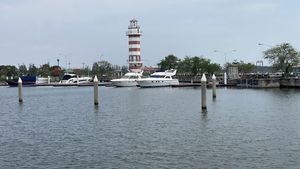 The nearby Marina