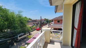 The quiet 2nd floor balcony