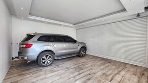 The remote controlled garage for 2 cars