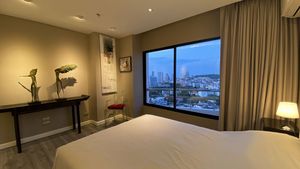 The smaller of the bedrooms