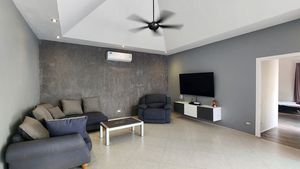 The spacious living-area