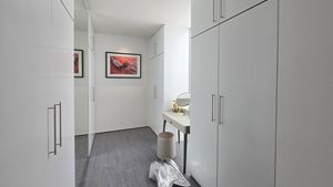 The walk-in wardrobe The walk-in wardrobe