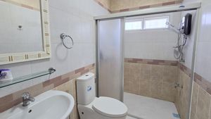 There are two bathrooms given There are two bathrooms given