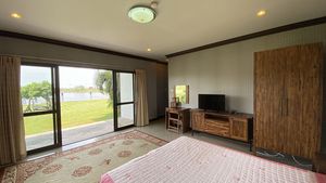 This is the ground-floor bedroom