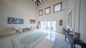 Towards the courtyard