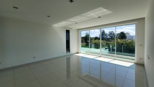 Upstairs bedroom with terrace and pool