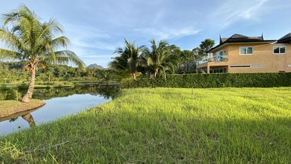 Views across the golf course to the South