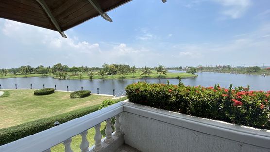 Views from the upstairs balcony