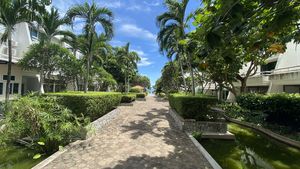 Walking down towards the beach