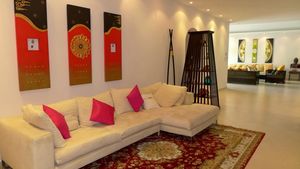 Wide spaces - a lounge area